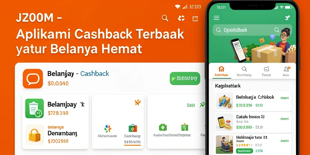 Antarmuka aplikasi J200M yang sederhana dan fungsional.