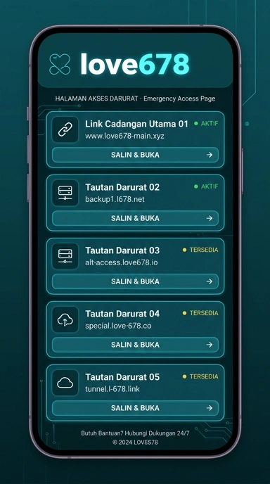 Tampilan link alternatif love678