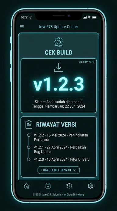 Tampilan riwayat versi love678